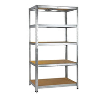 Görseli Galeri görüntüleyiciye yükleyin, 5 Tier Racking Shelf Heavy Duty Garage Shelving Storage Shelves 180 x 90 x 40cm
