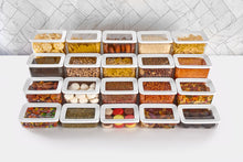 Load image into Gallery viewer, Rectangular Food Storage Box 4 Piece Set