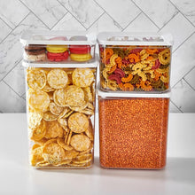 Load image into Gallery viewer, Rectangular Food Storage Box 4 Piece Set