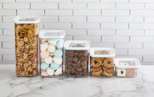 Görseli Galeri görüntüleyiciye yükleyin, Square Food Storage Box 5 Piece Set
