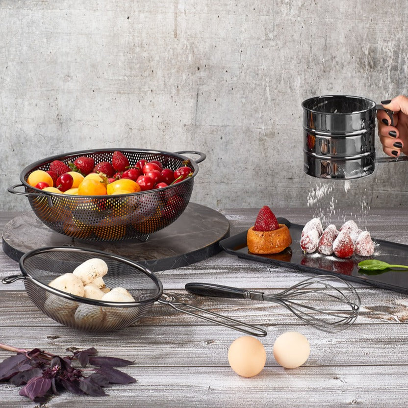 Colander Set 3 Piece Silver