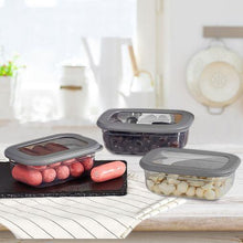 Load image into Gallery viewer, Saver Rectangular Food Storage Box Set of 3
